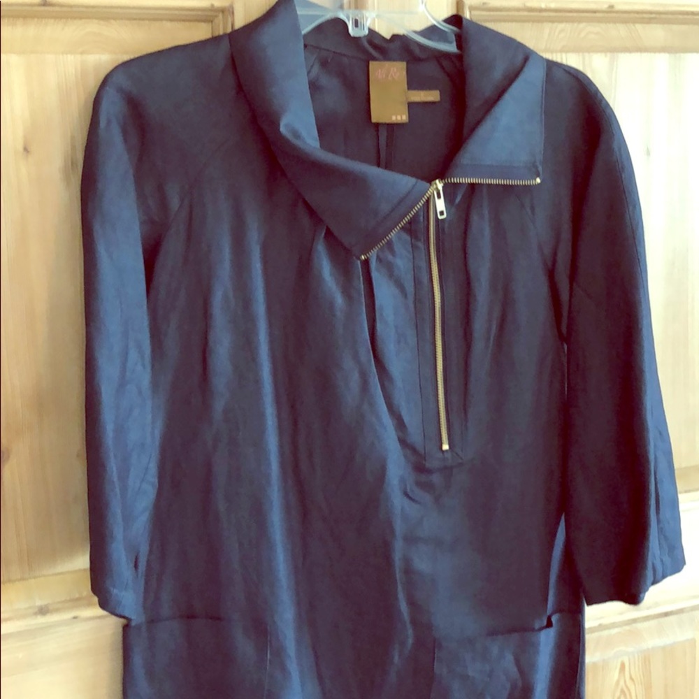 Cotton/Linen Day/ Work Dress